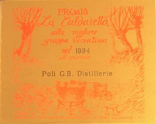 Migliore Grappa Vicentina - 1994